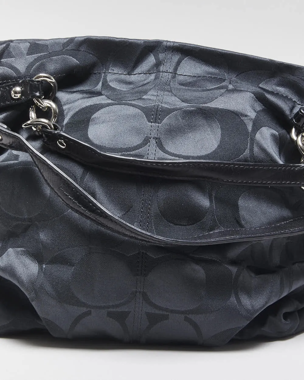 Vintage Y2k 2000s Coach Brooke Signature Satin Handbag sold by Rokit product image thumbnail 3