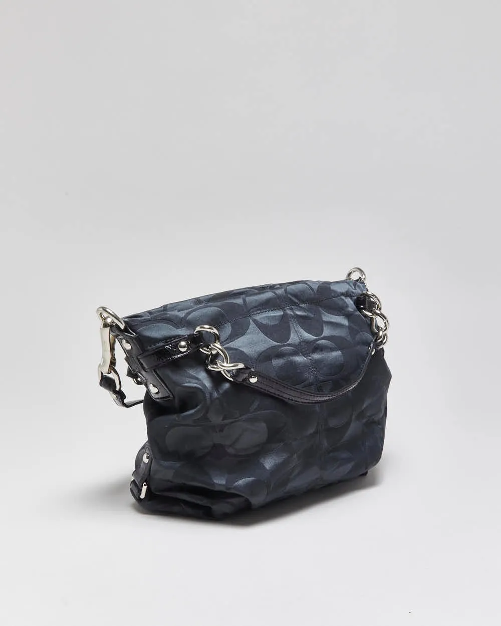 Vintage Y2k 2000s Coach Brooke Signature Satin Handbag sold by Rokit product image thumbnail 2