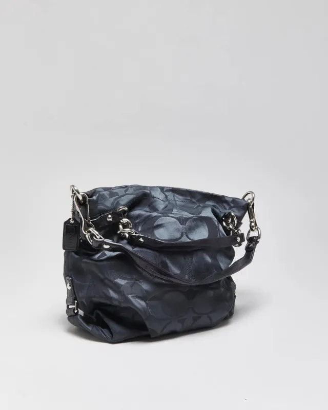 Vintage Y2k 2000s Coach Brooke Signature Satin Handbag made by Coach