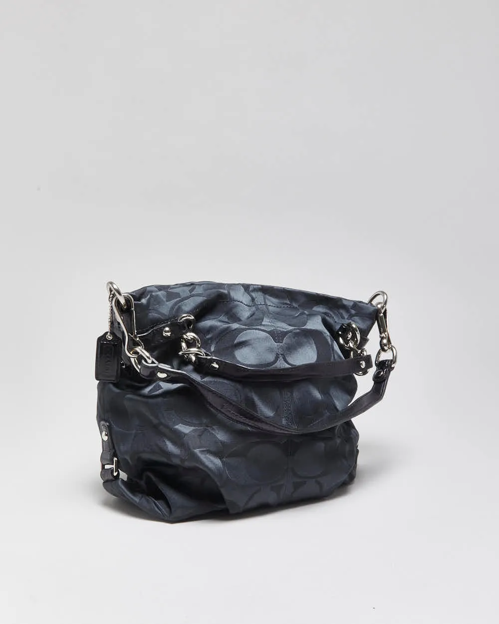 Vintage Y2k 2000s Coach Brooke Signature Satin Handbag sold by Rokit