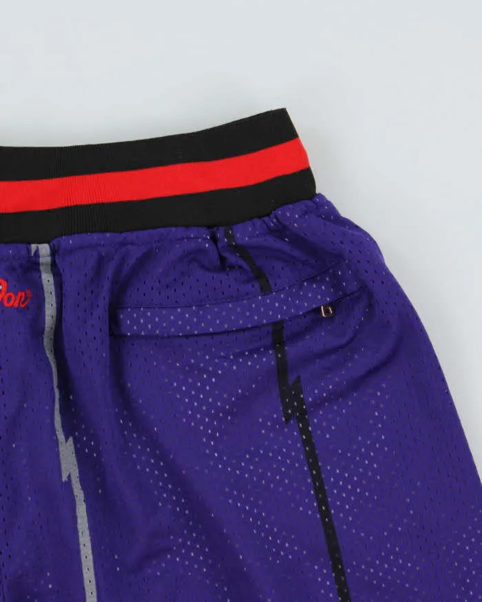 Vintage Just Don Made In USA 1998-1999 Toronto Raptors NBA Basketball Shorts - XL sold by Rokit product image thumbnail 4