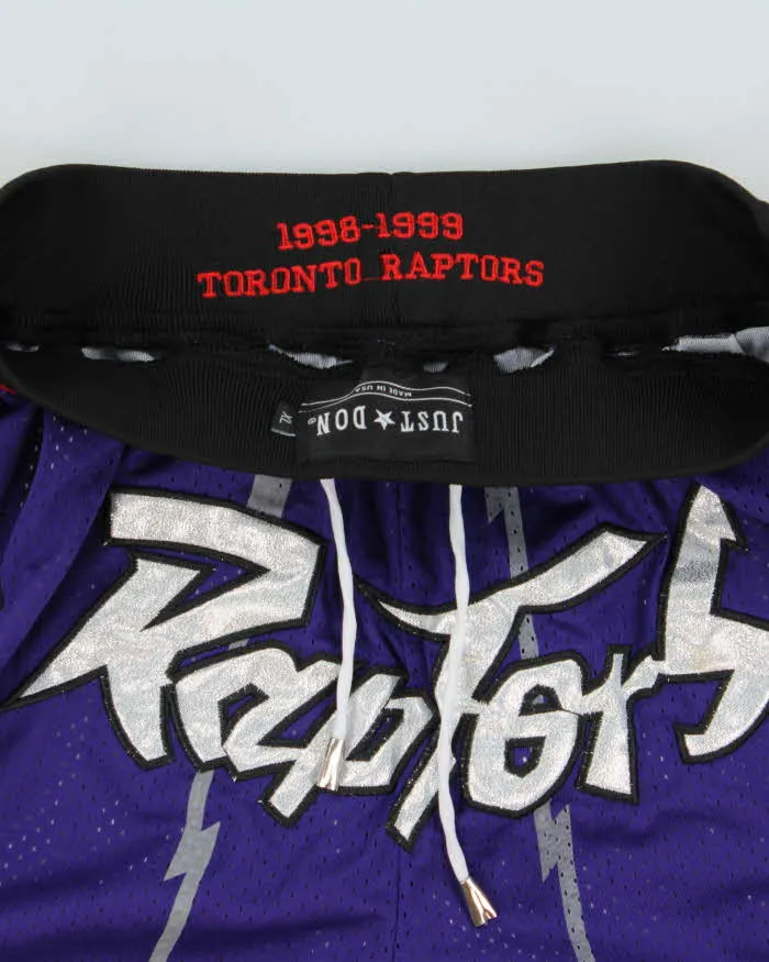Vintage Just Don Made In USA 1998-1999 Toronto Raptors NBA Basketball Shorts - XL sold by Rokit product image thumbnail 5