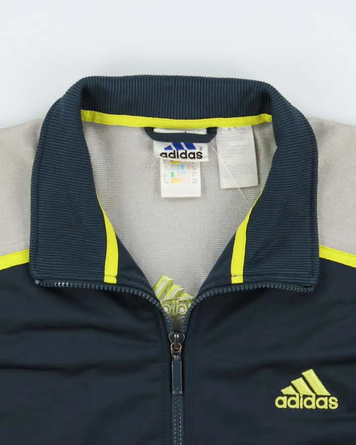 Vintage 1990s Adidas Embroidered Volt 3-Stripe Track Jacket - M sold by Rokit product image thumbnail 5