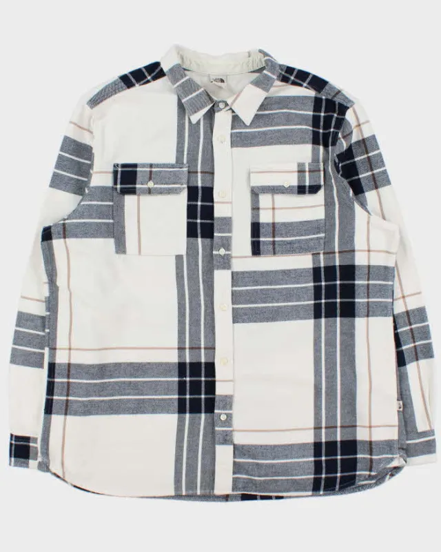 Vintage The North Face Flannel Shirt - XXL made by The North Face