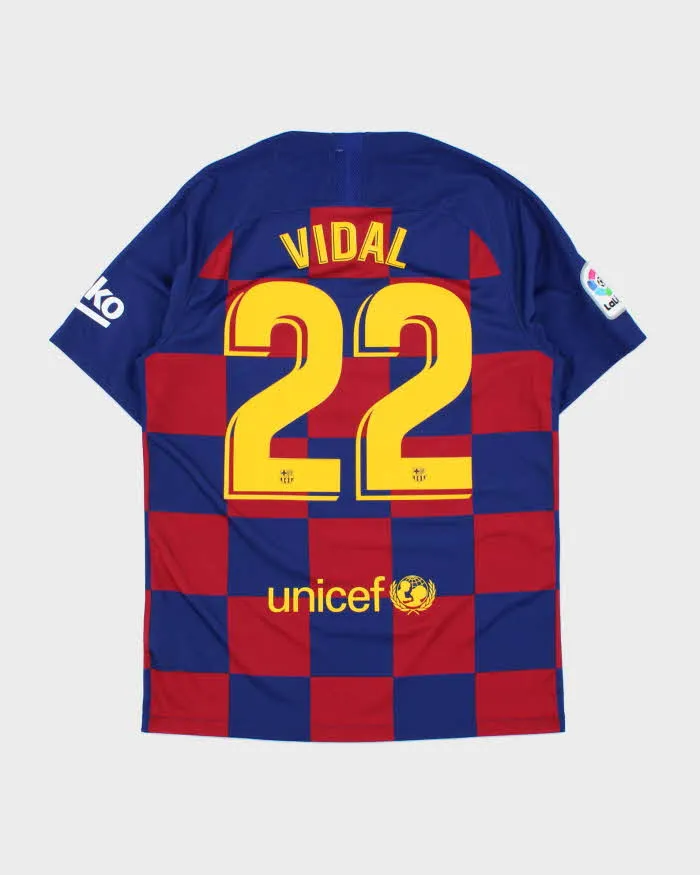 DS 2019-20 Nike Barcelona FC Vidal #22 La Liga Home Shirt - M sold by Rokit product image thumbnail 2