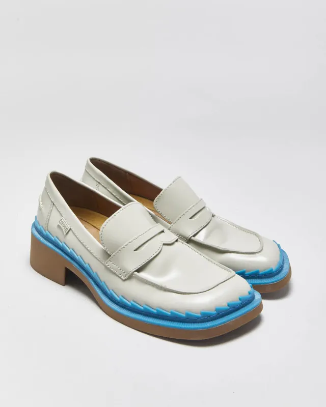 2023 Camper Women's Leather 'Taylor' Heeled Loafers - UK7 made by Rokit