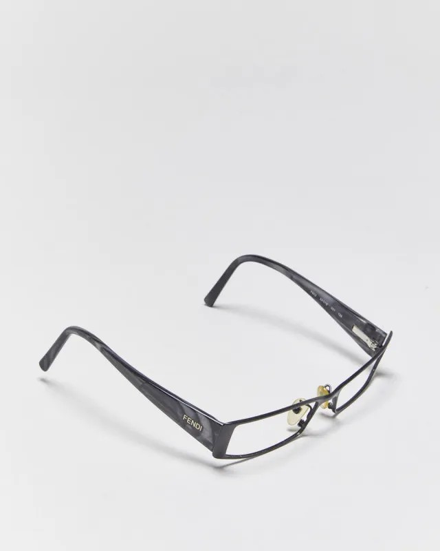 Vintage Y2k 00s Fendi Marble Glasses Frames made by Fendi