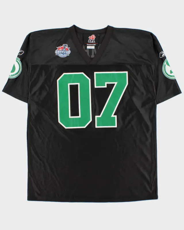 Vintage 2007 Reebok Saskatchewan Roughriders Grey Cup Champions CFL Jersey - L made by Reebok