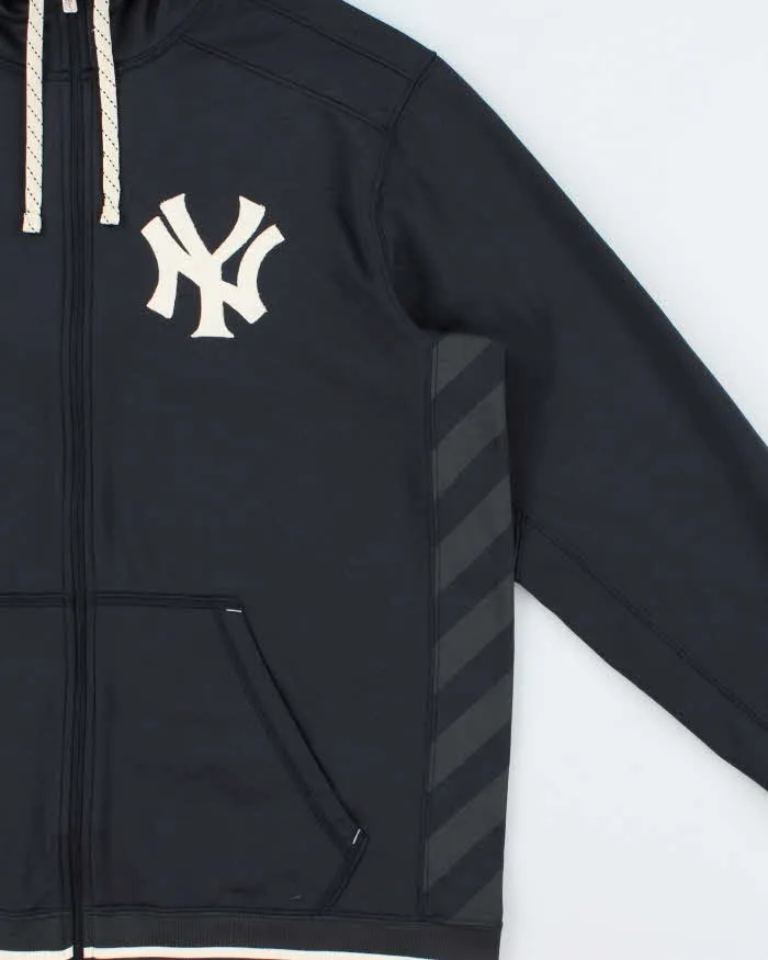 Vintage Nike N.Y Yankees Therma-Fit MLB Full-Zip Hoodie - L sold by Rokit product image thumbnail 3