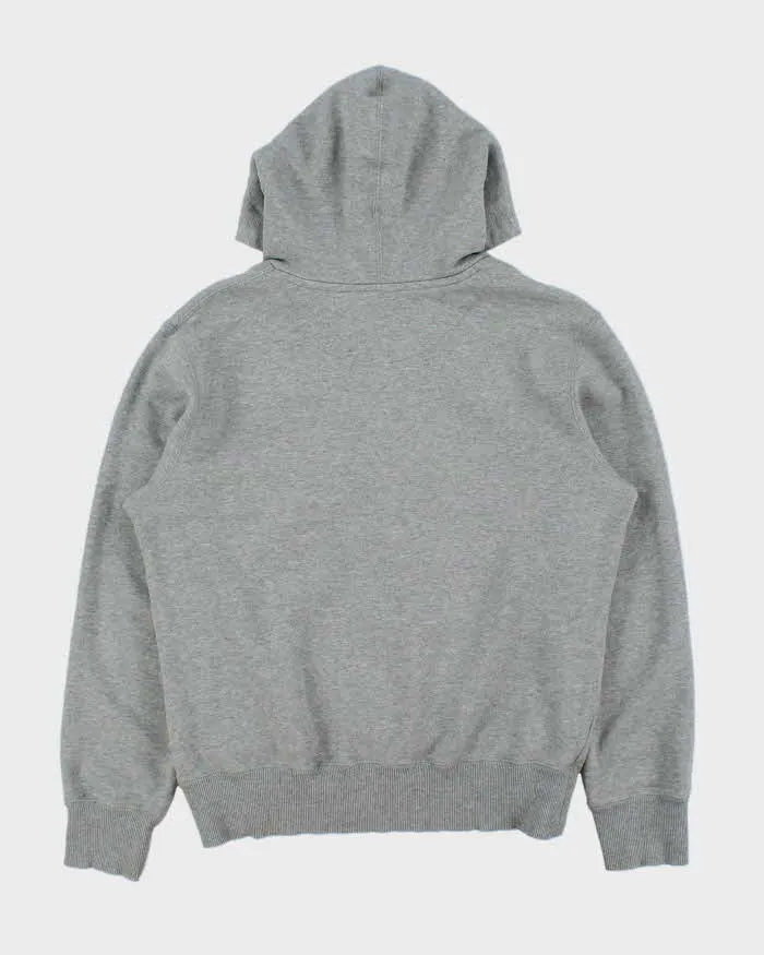 Vintage Y2K 00s Nike Marl Grey Heavyweight Pullover Hoodie - M sold by Rokit product image thumbnail 2