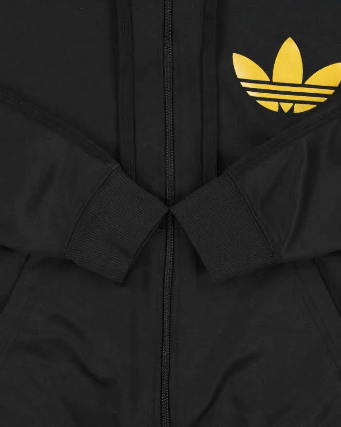 Vintage Adidas Originals Gold Big Trefoil Hooded Track Jacket - L sold by Rokit product image thumbnail 4