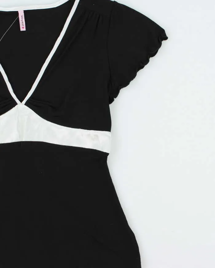 Vintage Y2k 2000s Tempted Low V Cap Sleeve Top - M sold by Rokit product image thumbnail 3