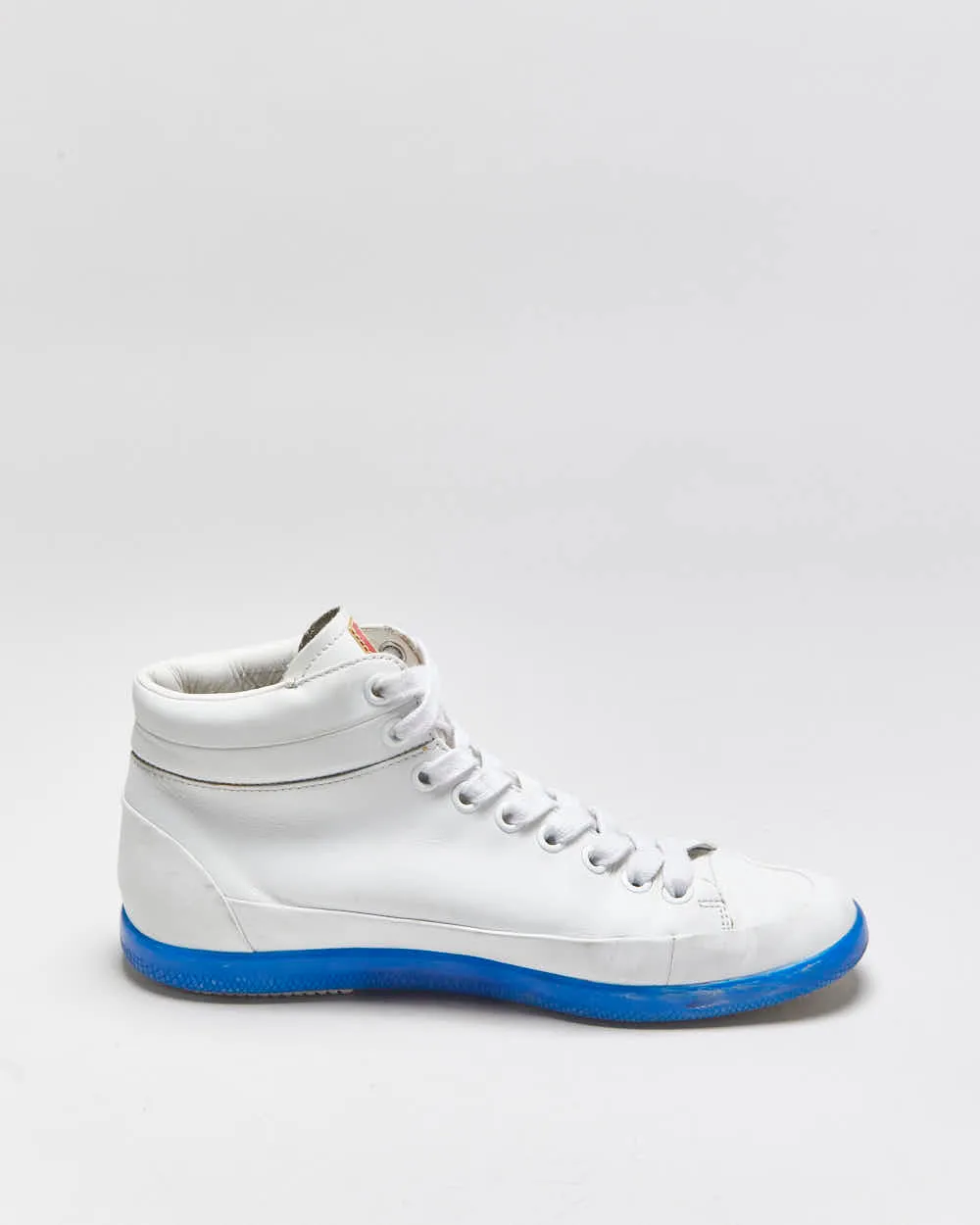 2018 Prada Sport Calfskin Leather High Top Trainers - UK7.5 sold by Rokit product image thumbnail 2