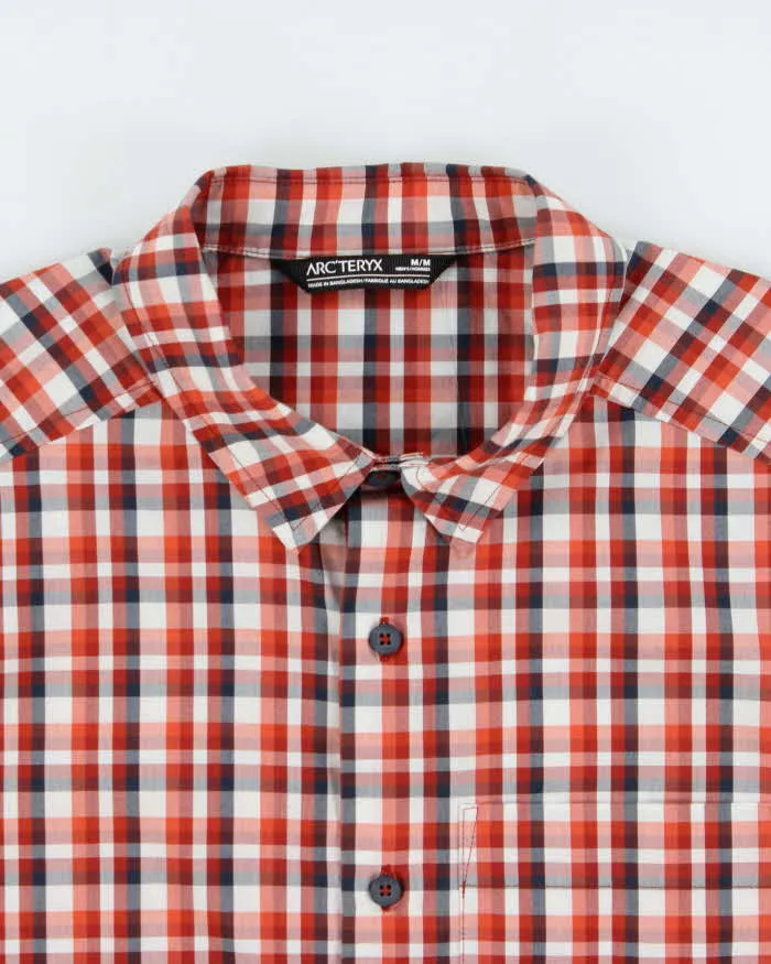 Vintage Arc'teryx Checked Short Sleeve Shirt - M sold by Rokit product image thumbnail 5