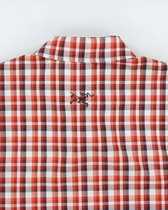 Vintage Arc'teryx Checked Short Sleeve Shirt - M sold by Rokit product image thumbnail 4