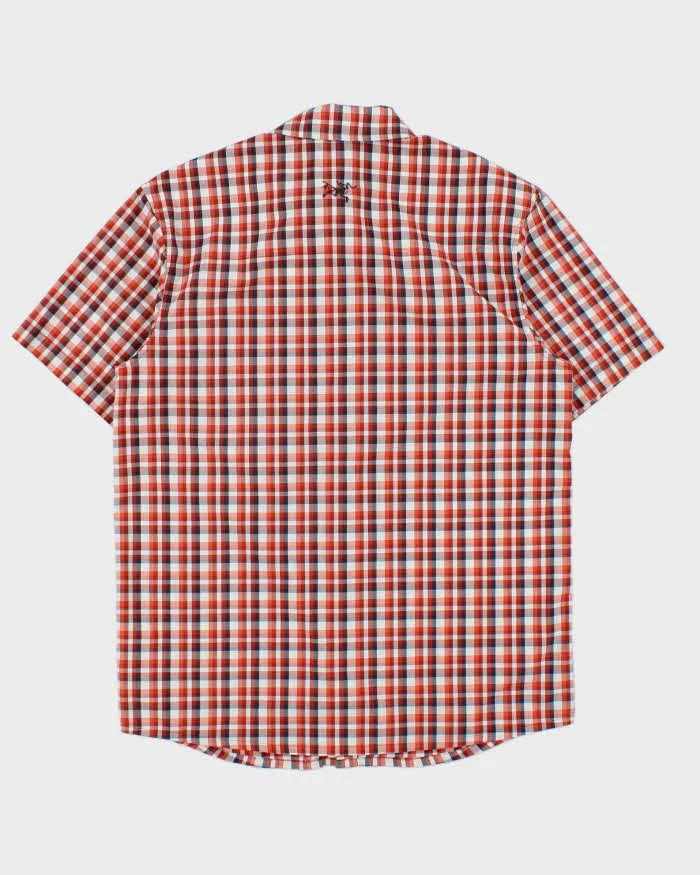 Vintage Arc'teryx Checked Short Sleeve Shirt - M sold by Rokit product image thumbnail 2