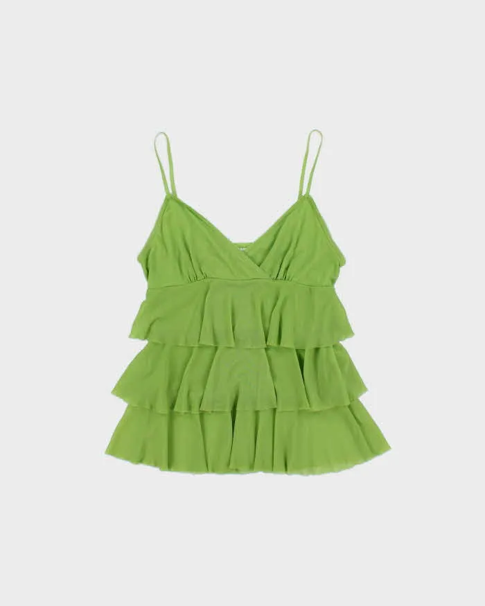 Vintage Y2k 2000s La Senza Tiered Cami Top - M sold by Rokit