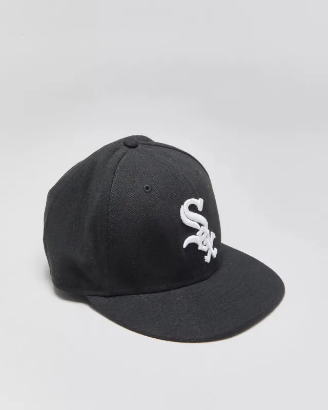 Vintage New Era 59Fifty Chicago White Sox Fitted MLB Baseball Cap - 7 1/4 made by New Era