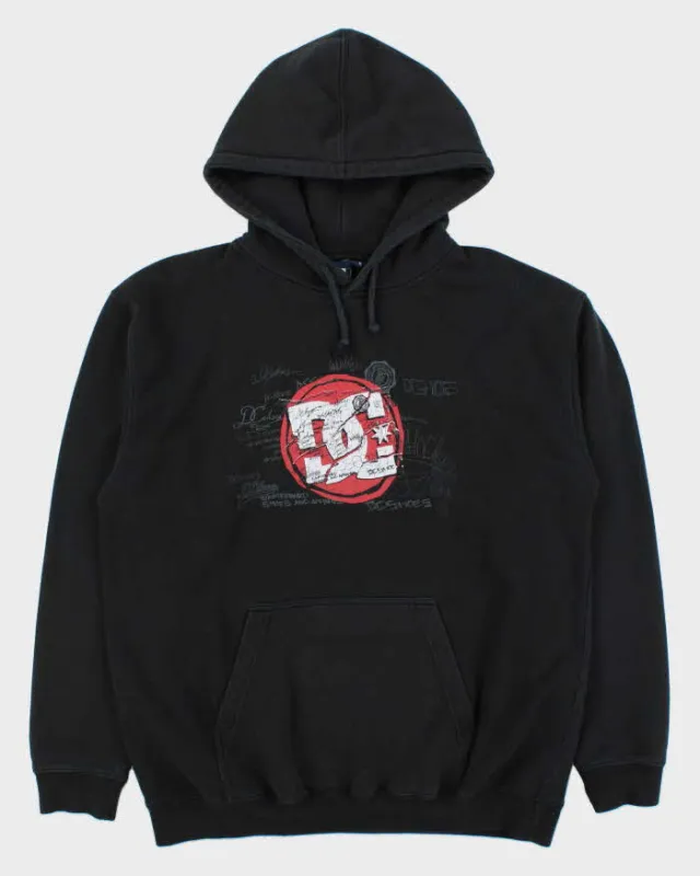 Vintage Y2K 00s DC Shoe Co. USA Heavyweight Pullover Hoodie - M made by Rokit