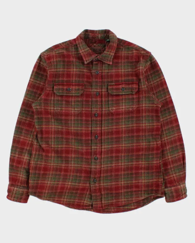 Vintage Orvis Heavyweight Flannel Shirt - M made by Rokit
