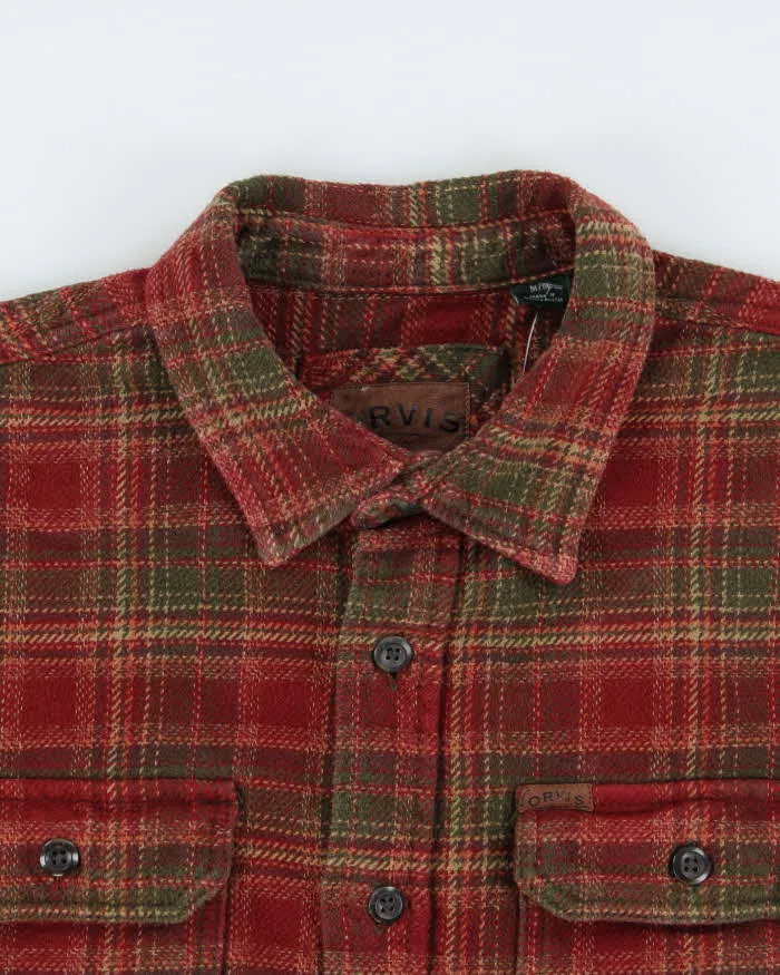 Vintage Orvis Heavyweight Flannel Shirt - M sold by Rokit product image thumbnail 5