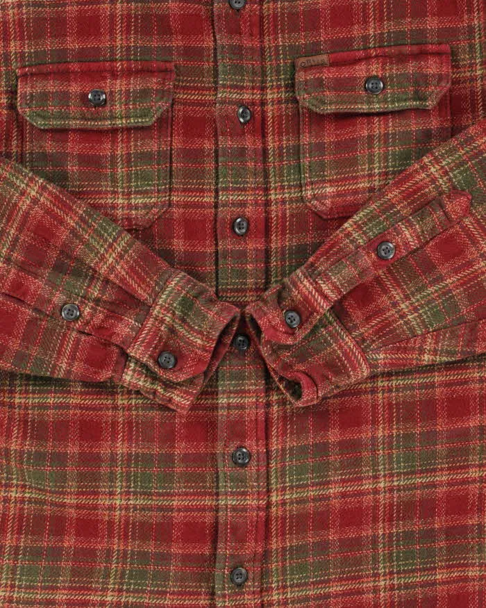 Vintage Orvis Heavyweight Flannel Shirt - M sold by Rokit product image thumbnail 4