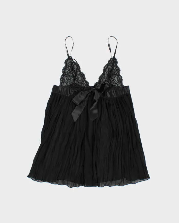 Vintage Y2k 2000s Victoria's Secret Mesh Crinkle Cami Top - M sold by Rokit