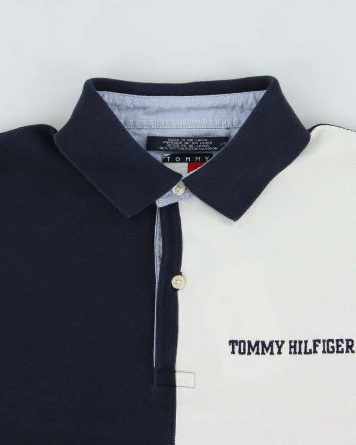 Vintage Y2K 00s Tommy Hilfiger Classic Colour Block Short Sleeve Polo Shirt - M sold by Rokit product image thumbnail 5