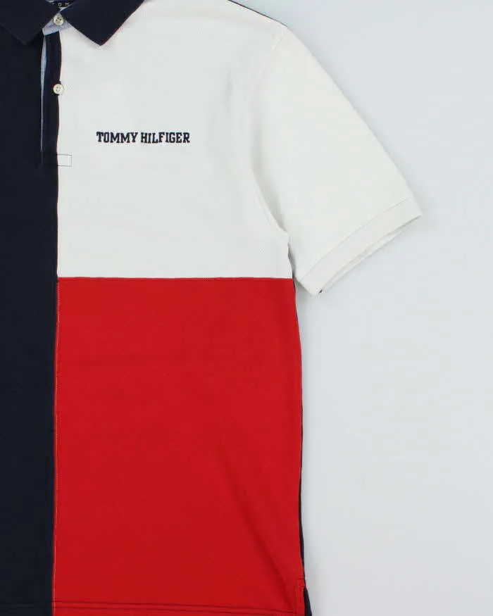 Vintage Y2K 00s Tommy Hilfiger Classic Colour Block Short Sleeve Polo Shirt - M sold by Rokit product image thumbnail 3