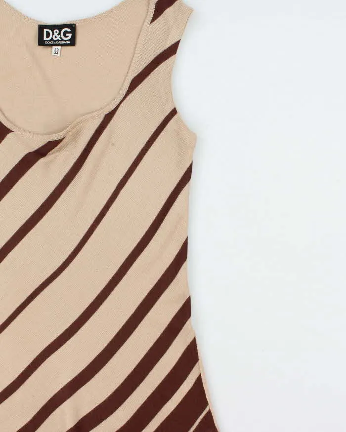 Vintage Dolce & Gabbana Horizontal Stripe Knit Vest - M sold by Rokit product image thumbnail 3