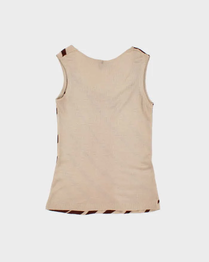 Vintage Dolce & Gabbana Horizontal Stripe Knit Vest - M sold by Rokit product image thumbnail 2