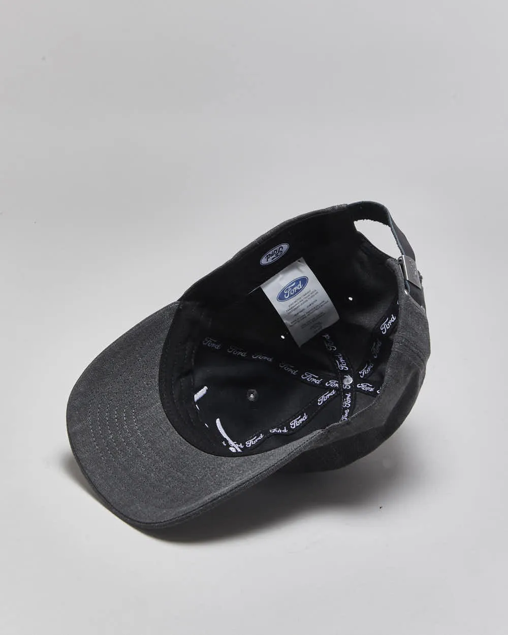 Vintage Ford Racing Embroidered Denim Leather Strap Baseball Cap - OS sold by Rokit product image thumbnail 5