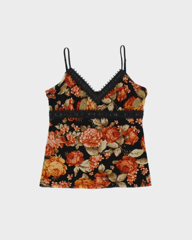 Vintage Y2k 2000s Le Chateau Floral Cami - L made by Rokit