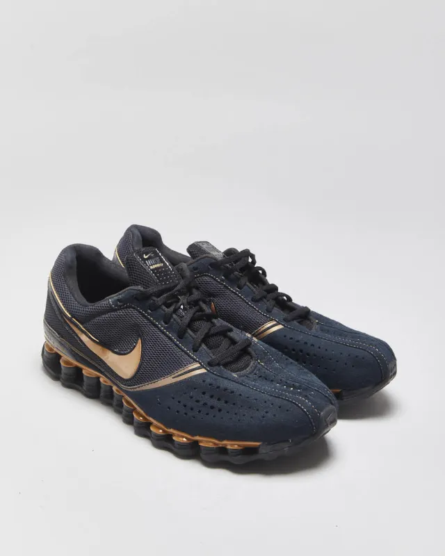 Vintage 2007 Y2K Nike Shox Saya Turbo Plus Bronze Women's Running Trainers - UK7 made by Nike