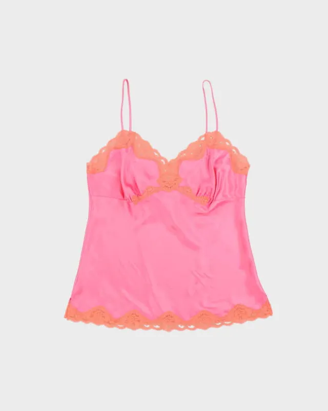 DSWT Y2k 2000s La Senza Satin Cami Top - L made by Rokit