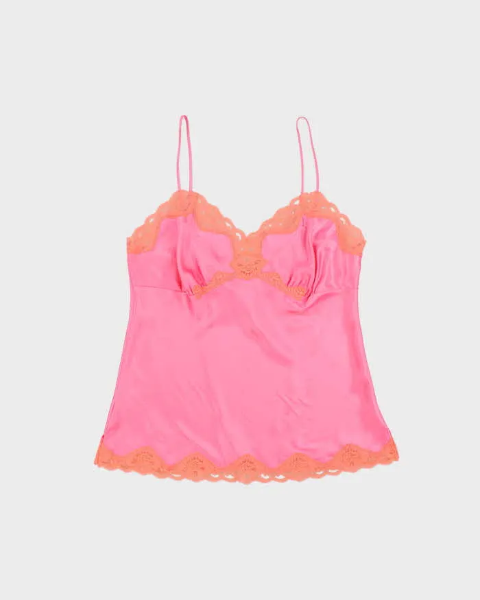 DSWT Y2k 2000s La Senza Satin Cami Top - L sold by Rokit