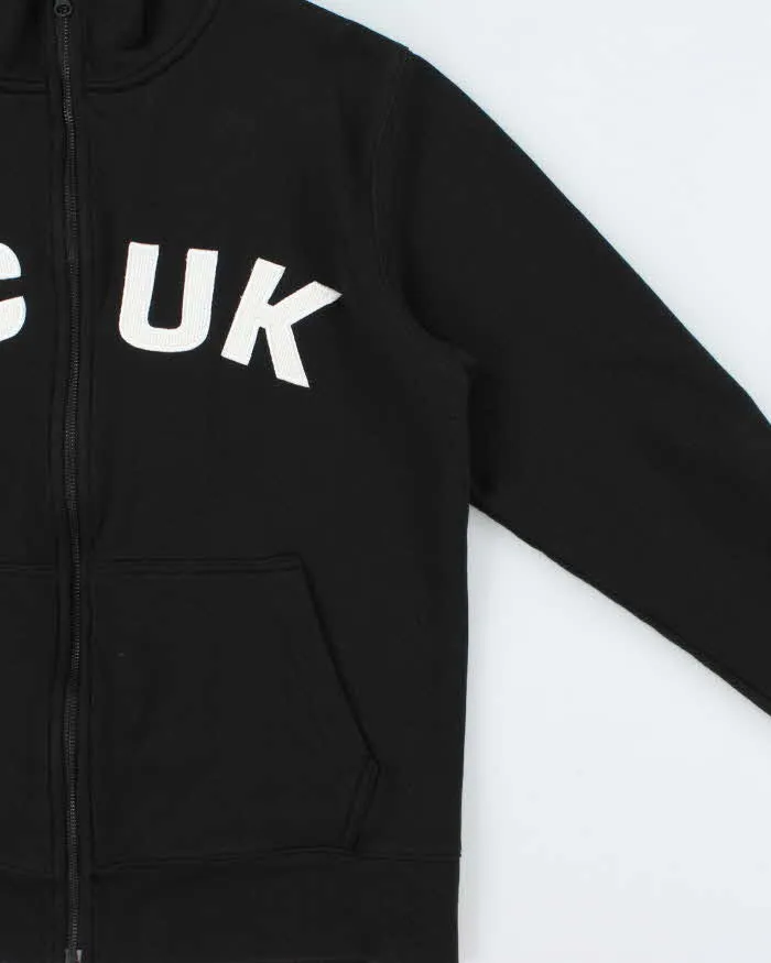 Vintage Y2K 00s FCUK Embroidered Zip-Up Track Sweatshirt - L sold by Rokit product image thumbnail 3