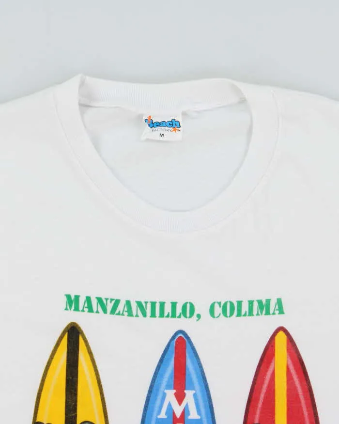 Vintage 1990s Manzanillo Mexico Graphic Crewneck T-Shirt - M sold by Rokit product image thumbnail 5