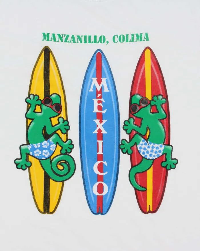 Vintage 1990s Manzanillo Mexico Graphic Crewneck T-Shirt - M sold by Rokit product image thumbnail 4