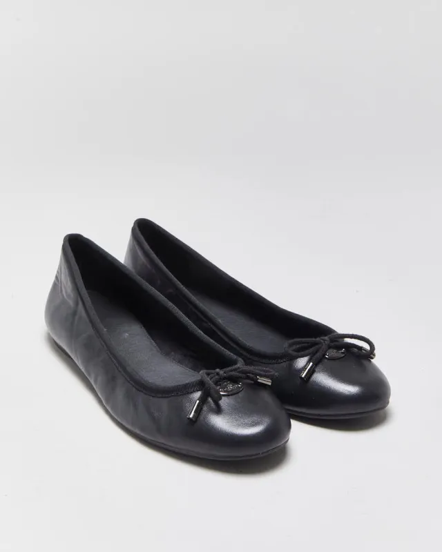 Vintage Y2k 2000s Coach Leather Ballet Flats - U4 made by Coach