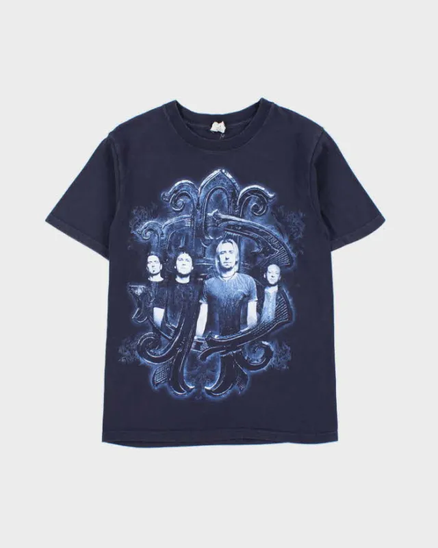 Vintage Nickelback 2010 Tour Anvil Heavyweight Crewneck T-Shirt - S made by Rokit