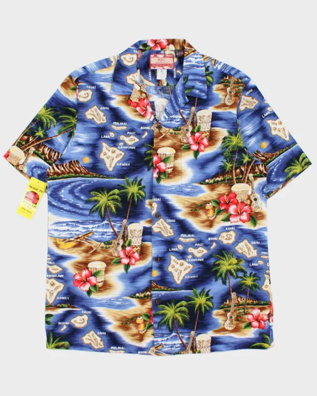 DSWT Vintage 1990s RJC Made In USA Hawaiian Aloha Shirt - L made by Rokit