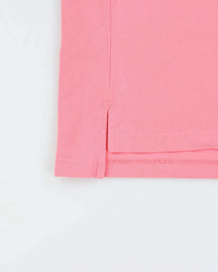 Vintage Y2K 00s Tommy Hilfiger Hot Pink Classic Short Sleeve Polo Shirt - M sold by Rokit product image thumbnail 4