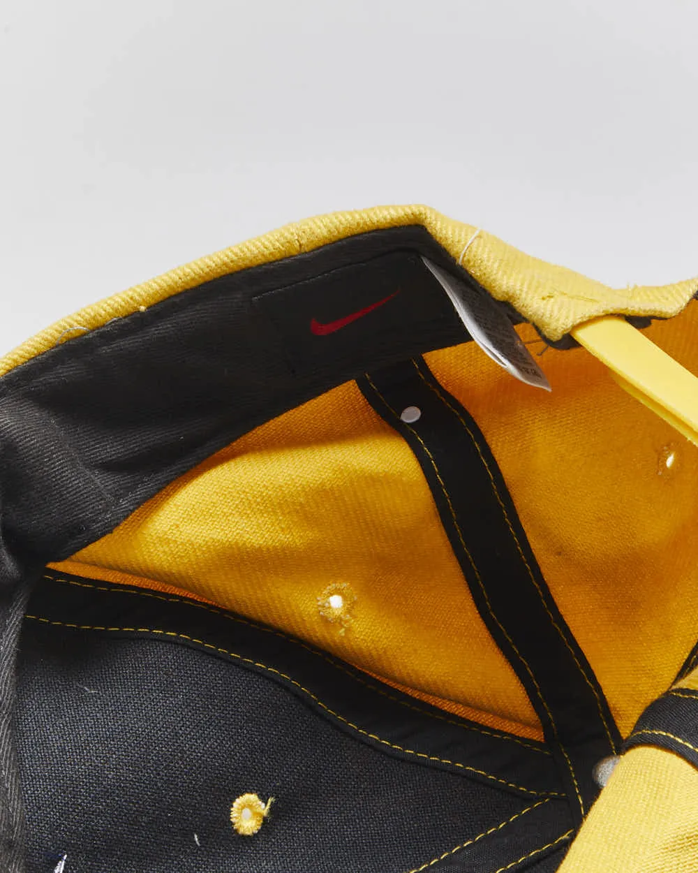 Vintage 2000 Y2K Nike Swoosh Canvas Snapback Baseball Cap - OS sold by Rokit product image thumbnail 4