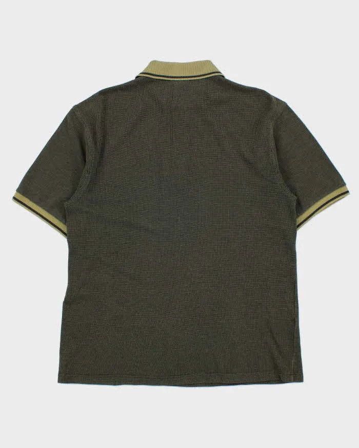 Vintage Y2K 00s Lacoste Check Classic Croc Short Sleeve Polo Shirt - M sold by Rokit product image thumbnail 2