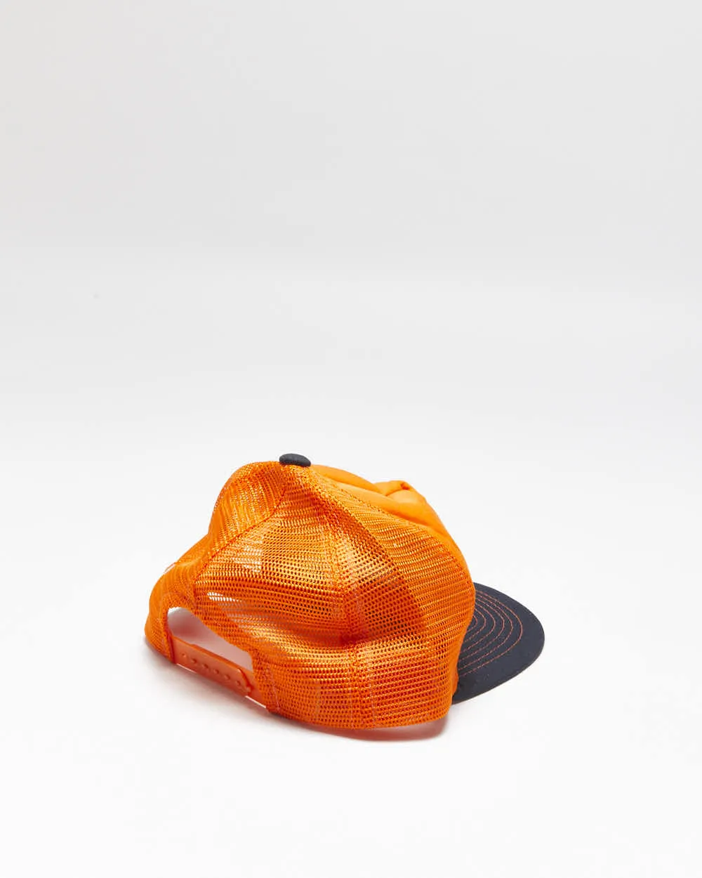 DS Vintage 1990s Mr. Johns Flat Brim Patch Trucker Hat - OS sold by Rokit product image thumbnail 2