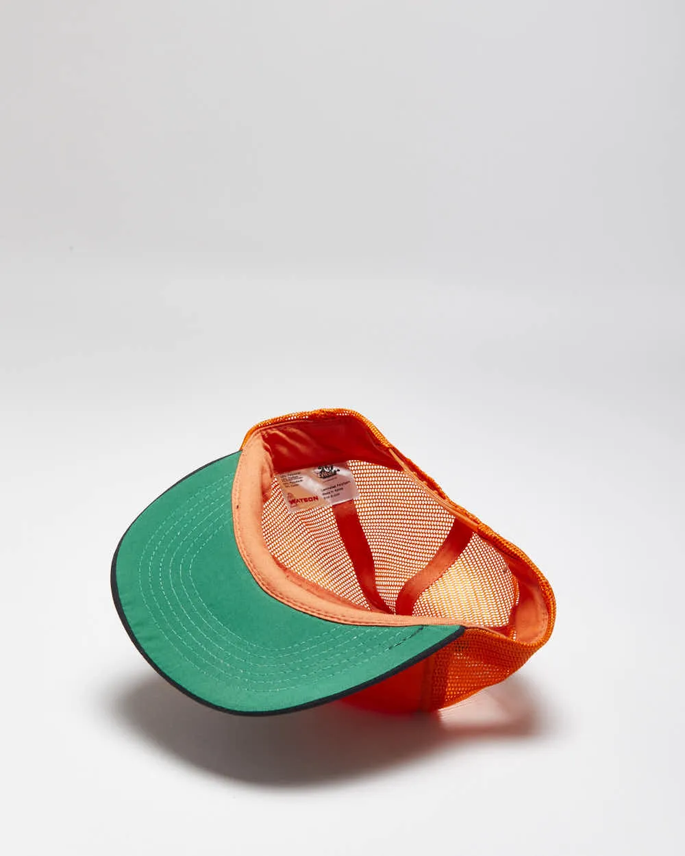 DS Vintage 1990s Mr. Johns Flat Brim Patch Trucker Hat - OS sold by Rokit product image thumbnail 5