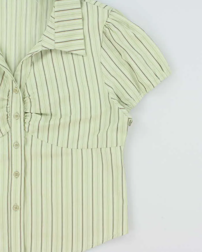 Vintage Y2k 2000s Valleygirl Striped Blouse - L sold by Rokit product image thumbnail 3