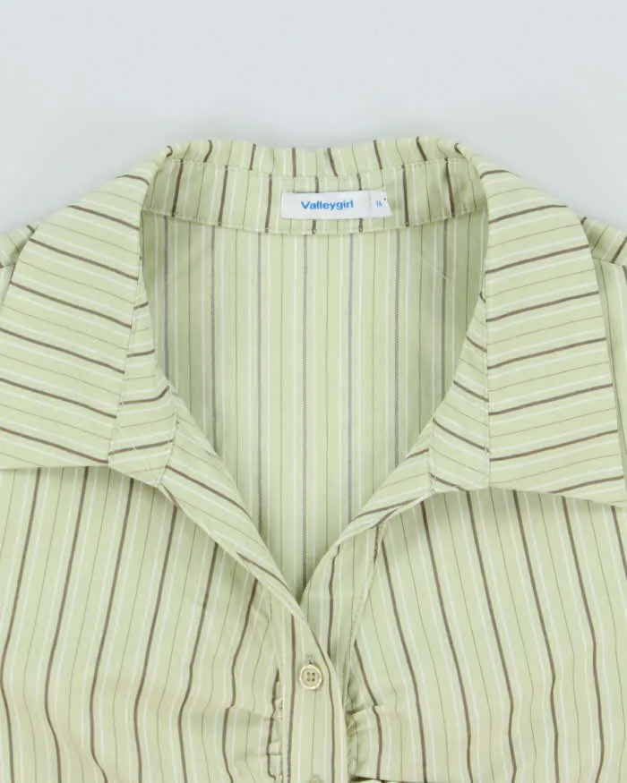 Vintage Y2k 2000s Valleygirl Striped Blouse - L sold by Rokit product image thumbnail 5