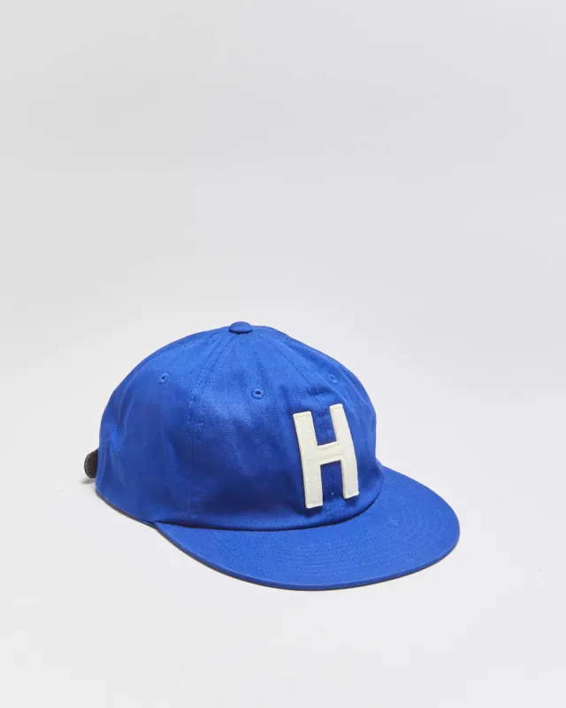 Herschel Harwood Leather Strapback Flat Brim Baseball Cap - OS made by Herschel Supply Company